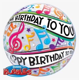 Bubbles Happy Birthday To You Music Notes - Happy Birthday 18 October, HD Png Download, Transparent PNG