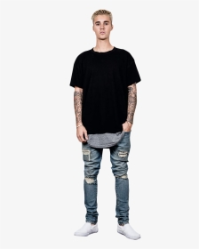 Justin Bieber Standing - Vans Justin Bieber Outfits, HD Png Download, Transparent PNG
