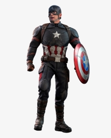 Transparent Stock Avengers Transparent Captain America - Avengers Endgame Captain America Figure, HD Png Download, Transparent PNG