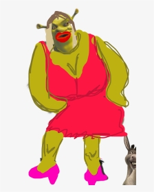 Dank Shrek Face, HD Png Download - vhv