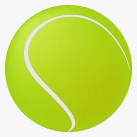Tennis Ball Green Circle - Circle, HD Png Download, Transparent PNG