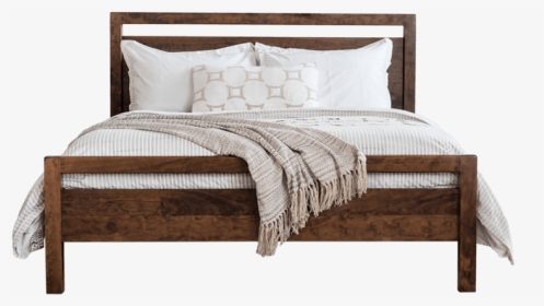 Bed, Best Custom Handmade Bedroom Furniture Kansas - Mid Centery Modern Bed, HD Png Download, Transparent PNG