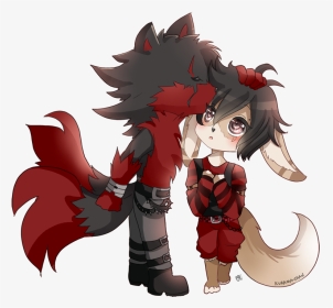 anime wolf boy chibi