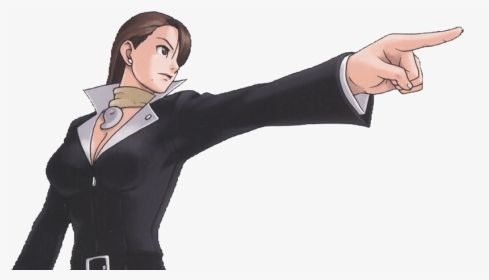 Ace Attorney Mia Objection, HD Png Download, Transparent PNG
