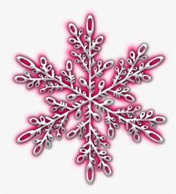 #neon #snow #snowflakes #snowflake #winter #geometric - Winter Snow Frame Png, Transparent Png, Transparent PNG