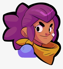Brawl Stars Characters Shelly, HD Png Download, Transparent PNG