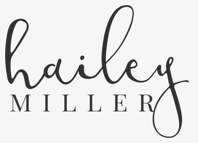 Hailey Miller - Calligraphy, HD Png Download, Transparent PNG