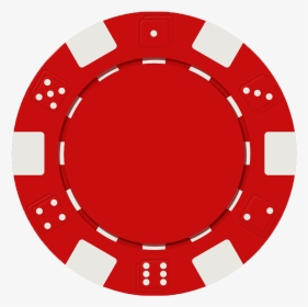Red Poker Chip Png, Transparent Png, Transparent PNG