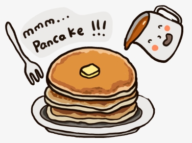 Image Library Stock Pancakes Transparent Kawaii - Pancakes Animated Gif Transparent, HD Png Download, Transparent PNG