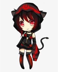 Anime Chibi Cat Girl, HD Png Download, Transparent PNG