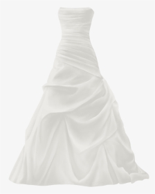Gown Wedding Dress - Gown, HD Png Download, Transparent PNG
