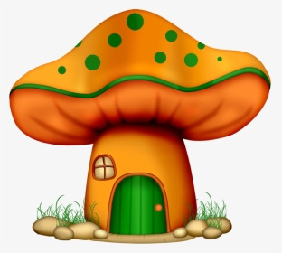 Mushroom House Clipart, HD Png Download, Transparent PNG
