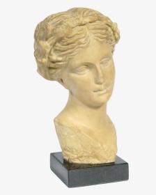 Classical Female Of Aphrodite - Bust, HD Png Download, Transparent PNG