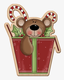 Christmas Teddy Bear Clip Arts, HD Png Download, Transparent PNG
