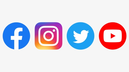 Facebook Instagram Youtube Icons Png, Transparent Png , Transparent Png  Image - PNGitem