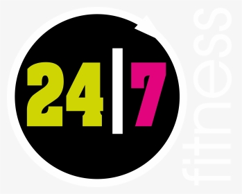 24/7 Fitness - 24 7 Fitness Logo, HD Png Download, Transparent PNG