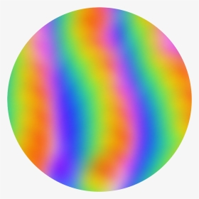 #freetoedit #rainbow #background #overlay #trippy #colorful - Circle, HD Png Download, Transparent PNG