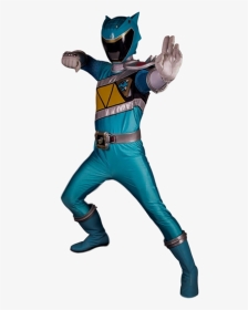 Power Rangers Dino Supercharge Costume Aqua, HD Png Download, Transparent PNG