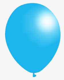 Light Blue Balloon Clip Art - Balloon, HD Png Download, Transparent PNG