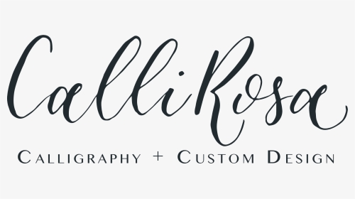 Callirosa Calligraphy And Custom Design - Calligraphy, HD Png Download, Transparent PNG