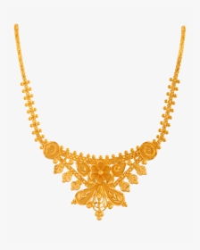 22kt Yellow Gold Necklace For Women - Necklace, HD Png Download, Transparent PNG