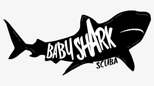 Baby Shark Scuba - Calligraphy, HD Png Download, Transparent PNG