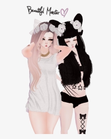 Pastel Goth Imvu Characters, HD Png Download, Transparent PNG
