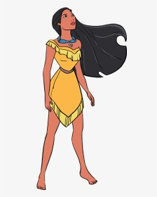 How To Draw Pocahontas - Step By Step How To Draw Pocahontas, HD Png Download, Transparent PNG