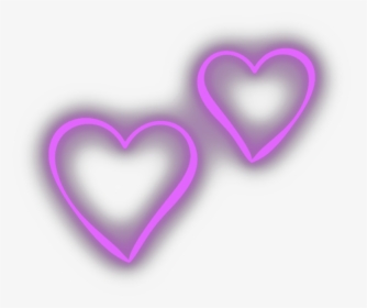#mq #heart #purple #hearts #neon - Heart Clipart, HD Png Download ...