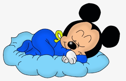 Baby Mickey Mouse Sleeping, HD Png Download, Transparent PNG