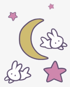 #sailormoon #anime #kawaii #moon #stars #rabbits #rabbit - Sailor Moon Bunny Png, Transparent Png, Transparent PNG