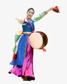 Korean Traditional Dance Png, Transparent Png, Transparent PNG