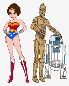 Princess Leia Organa As Wonder Woman By Darthraner83 - Princess Leia Wonder Woman, HD Png Download, Transparent PNG
