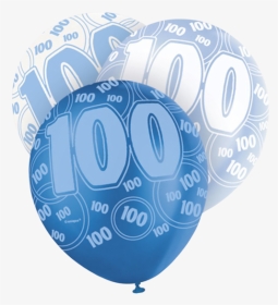 Happy 100th Birthday 12 Pearlized Printed Latex Balloons - Balloon, HD Png Download, Transparent PNG