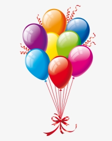 Happy Birthday Png Background Clipart , Png Download - Transparent Clipart Balloons, Png Download, Transparent PNG