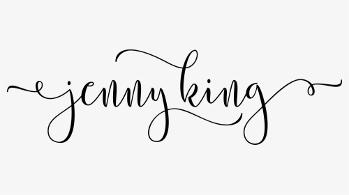 Jenny King Photography - Calligraphy, HD Png Download , Transparent Png ...