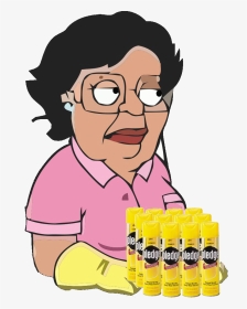 Problem Solved Clipart , Png Download - Mexican Cleaning Lady Family Guy Png, Transparent Png, Transparent PNG