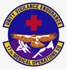 17th Medical Operations Squadron Emblem - Fighter Squadron, HD Png Download, Transparent PNG