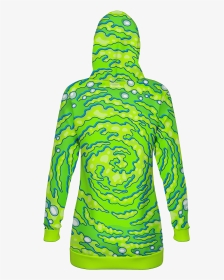 Neon Portal Hooded Dress Hoodie Dress Electro Threads - Hoodie, HD Png Download, Transparent PNG