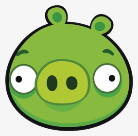A Green Pig Charater From The Game Angry Birds - Transparent Angry Birds Pig, HD Png Download, Transparent PNG