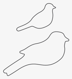 Beautiful Birds Die Outline - Regular Octagon, HD Png Download, Transparent PNG