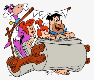 Flintstone Car Cartoon, HD Png Download, Transparent PNG