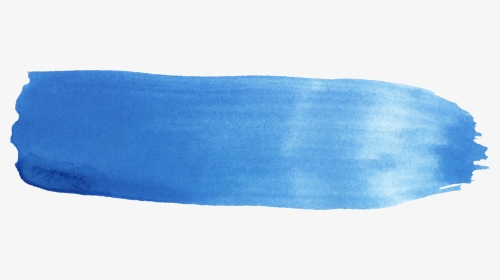 Blue Transparent Background Watercolor - Blue Brush Stroke Png, Png Download, Transparent PNG