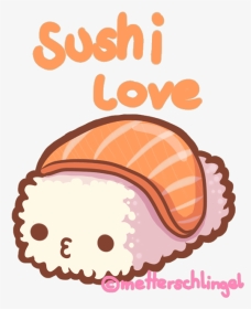 Love - Cute Sushi, HD Png Download, Transparent PNG