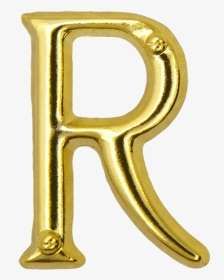 Letter R In Gold, HD Png Download, Transparent PNG