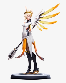 Overwatch Mercy Statue, HD Png Download, Transparent PNG