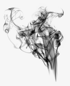 #smoke #black #smokeeffect - Sketch, HD Png Download, Transparent PNG