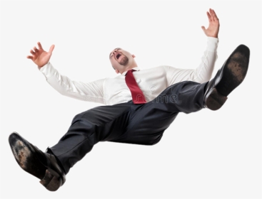 #man #people #falling #fall #frombuilding #fallingfrombuilding - Jumping, HD Png Download, Transparent PNG
