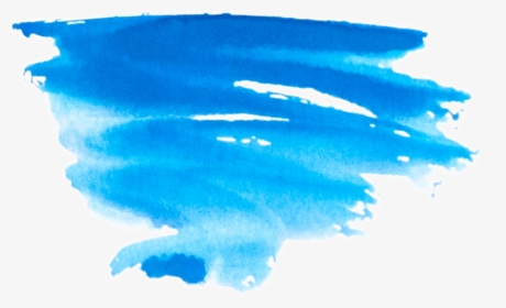 #ftestickers #watercolor #brushstroke #scribble #blue - Pincelada De Tinta Png, Transparent Png, Transparent PNG