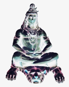 Lord Shiva Lion - Sitting, HD Png Download, Transparent PNG